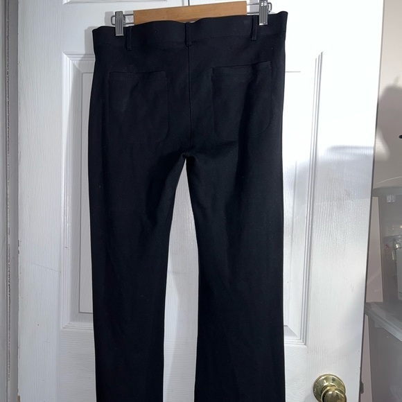 BETABRAND Bootcut Classic Dress Pants Black Size Large Petite - Picture 9 of 15